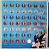 ALB007.- Álbum para Monedas de Dólar de Presidentes USA, 88 monedas actualizado 2024
