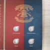 ALB002.- Álbum Coleccionable Semiquincentenario USA 1776–2026 — 25 Centavos Edición Especial 250 Aniversario