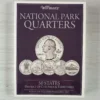 ALB008.- Álbum de 25 centavos de: Estados y Territorios + Álbum de 25 ctvs de Parques Nacionales de USA, Numismática, Coleccionable