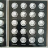 ALB008.- Álbum de 25 centavos de: Estados y Territorios + Álbum de 25 ctvs de Parques Nacionales de USA, Numismática, Coleccionable