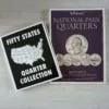 ALB003.- Colección Completa de Álbumes Numismáticos de Estados Unidos — Historia y Monedas Conmemorativas