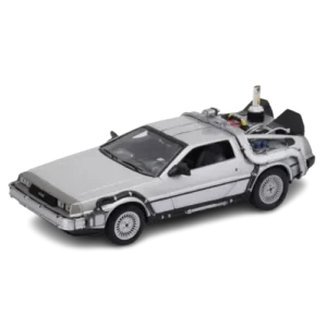 COL001.- Carro original de colección película VOLVER AL FUTURO II Back to the Future II, escala 1:24