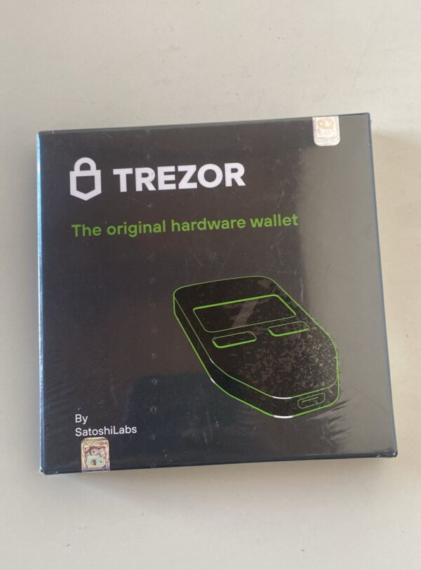 MIN004.- Trezor Model One Black | Billetera Física para Bitcoin, Ethereum y Tokens ERC-20 | Cold Wallet con PIN, Passphrase y Almacenamiento Offline